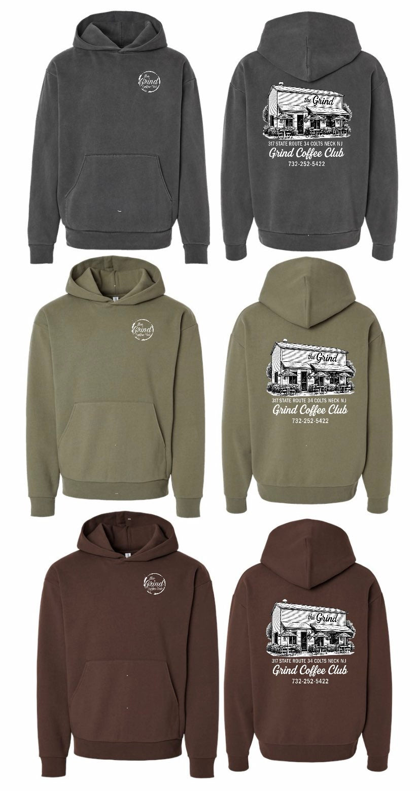The Grind Coffee Hoodie